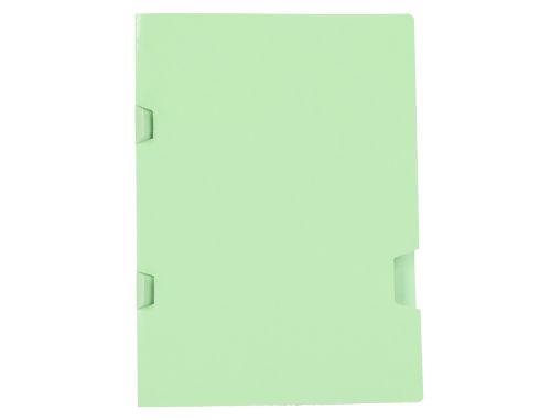 Classificador liderpapel folio verde 3 pestanas plastificada 160 gr , Liderpapel , 10741 , 8423473898912